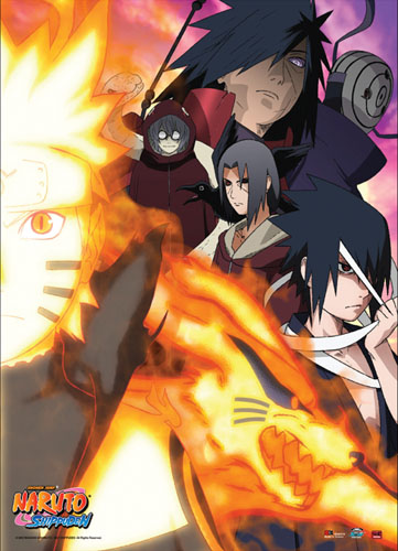 Naruto Shippuden - Naruto Foes Wallscroll, an officially licensed product in our Naruto Shippuden Wall Scroll Posters department.