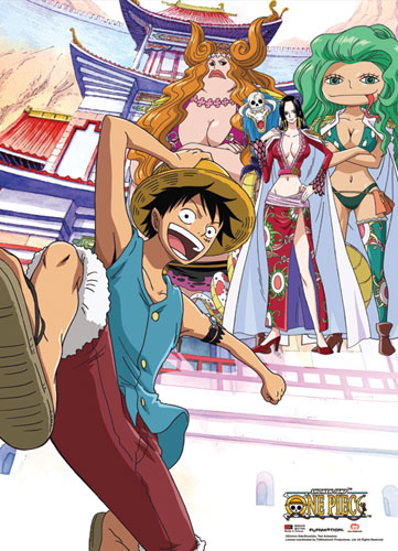 One Piece - Amazon Lily Wallscroll, an officially licensed product in our One Piece Wall Scroll Posters department.