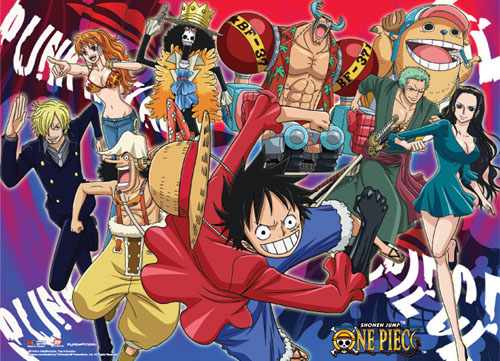 One Piece- Psychedelic Wallscroll, an officially licensed product in our One Piece Wall Scroll Posters department.