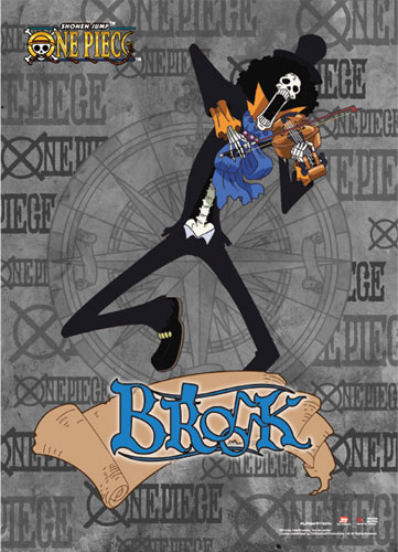 One Piece - Brook Wallscroll, an officially licensed product in our One Piece Wall Scroll Posters department.