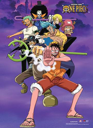 One Piece - Fighting Pose Wall Scroll, an officially licensed product in our One Piece Wall Scroll Posters department.