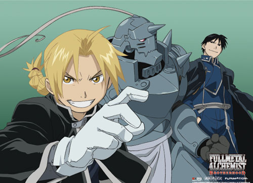 Fullmetal Alchemist Brotherhood - Fma Group 5 Wallscroll, an officially licensed product in our Fullmetal Alchemist Wall Scroll Posters department.