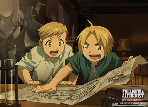 Fullmetal Alchemist Brotherhood - Fma Group 7 Wallscroll, an officially licensed product in our Fullmetal Alchemist Wall Scroll Posters department.
