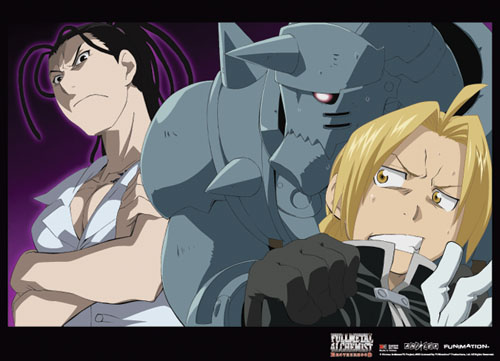 Fullmetal Alchemist Brotherhood - Group 9 Wallscroll, an officially licensed product in our Fullmetal Alchemist Wall Scroll Posters department.