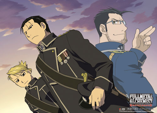 Fullmetal Alchemist Brotherhood - Fma Group 10Wallscroll, an officially licensed product in our Fullmetal Alchemist Wall Scroll Posters department.