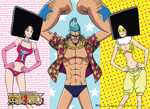 One Piece - Franky, Mozu Kiwi Wall Scroll, an officially licensed product in our One Piece Wall Scroll Posters department.