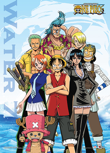 One Piece - Water 7 Wall Scroll, an officially licensed product in our One Piece Wall Scroll Posters department.