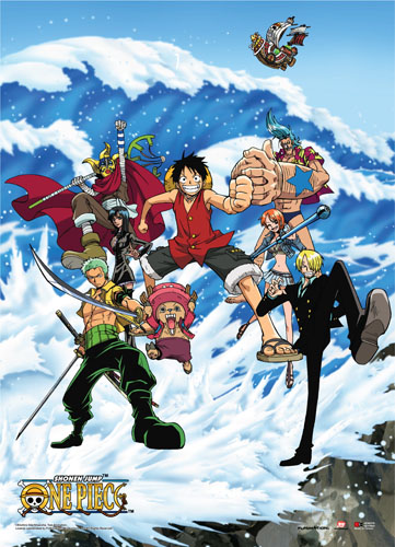 One Piece - Tidal Wave Wall Scroll, an officially licensed product in our One Piece Wall Scroll Posters department.