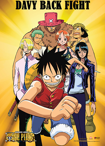 One Piece - Davy Fights Back Wall Scroll, an officially licensed product in our One Piece Wall Scroll Posters department.