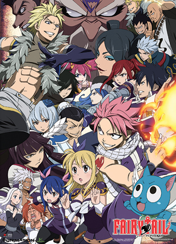 Fairy Tail - Season 6 Keyart Wallscroll, an officially licensed product in our Fairy Tail Wall Scroll Posters department.