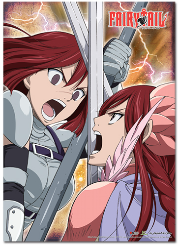 Fairy Tail - Season 2 Ezra Wallscroll, an officially licensed product in our Fairy Tail Wall Scroll Posters department.