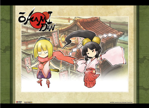 Okami Den - Kagu Wallscroll, an officially licensed product in our Okamiden Wall Scroll Posters department.