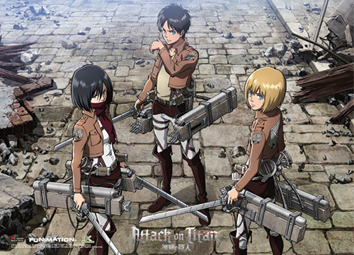Attack On Titan - Group Special Edition Wallscroll, an officially licensed product in our Attack On Titan Wall Scroll Posters department.