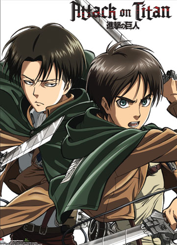 Attack On Titan - Key Art 17 Wallscroll, an officially licensed product in our Attack On Titan Wall Scroll Posters department.