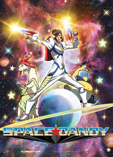 Space Dandy - Dandy Meow Qt Wallscroll, an officially licensed product in our Space Dandy Wall Scroll Posters department.