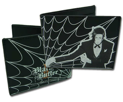 Black Butler 2 Claude Bi-Fold Wallet, an officially licensed Black Butler product at B.A. Toys.