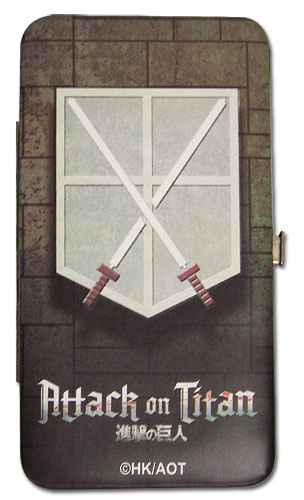 Attack On Titan - Cadet Corps Hinige Wallet, an officially licensed product in our Attack On Titan Wallet & Coin Purse department.