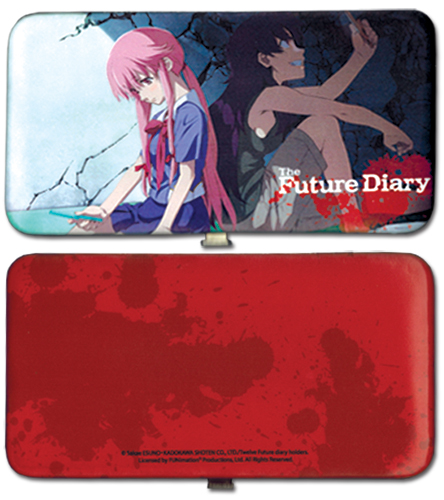 Future Diary - Yuno And Yukiteru Hinge Wallet, an officially licensed product in our Future Diary Wallet & Coin Purse department.