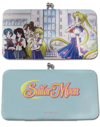 Sailor Moon - School Girl Kisslock Hinge Wallet, an officially licensed product in our Sailor Moon Wallet & Coin Purse department.