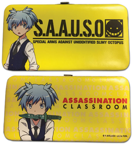 Assassination Classroom - Nagisa Hinge Wallet, an officially licensed product in our Assassination Classroom Wallet & Coin Purse department.