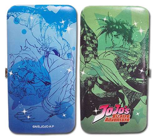 Jojo - Joseph & Caesar Hinge Wallet, an officially licensed product in our Jojo'S Bizarre Adventure Wallet & Coin Purse department.