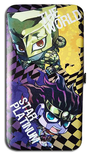 Jojo - Star Platinum + The World Hinge Wallet, an officially licensed product in our Jojo'S Bizarre Adventure Wallet & Coin Purse department.