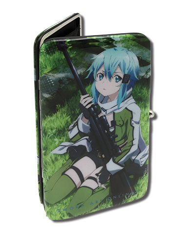 Sword Art Online Ii - Sinon Hinge Wallet, an officially licensed product in our Sword Art Online Wallet & Coin Purse department.