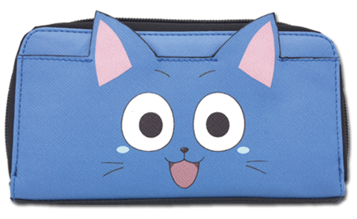 Fairy Tail - Happy Jrs. Zip Wallet, an officially licensed product in our Fairy Tail Wallet & Coin Purse department.