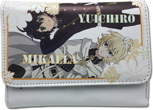Seraph Of The End - Mikaela & Yuchiro Wallet, an officially licensed product in our Seraph Of The End Wallet & Coin Purse department.