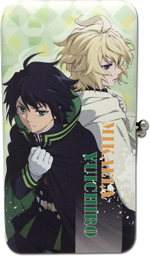 Seraph Of The End - Yuichiro & Mikaela Hinge Wallet, an officially licensed product in our Seraph Of The End Wallet & Coin Purse department.