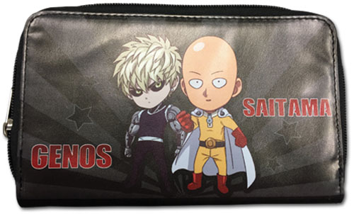 One Punch Man - Saitama & Genos Wallet, an officially licensed product in our One-Punch Man Wallet & Coin Purse department.