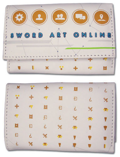 Sword Art Online Menu Icons Girls Wallet, an officially licensed product in our Sword Art Online Wallet & Coin Purse department.