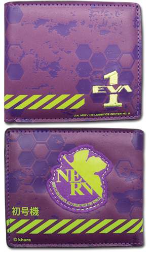 Evangelion New Movie - 01 Wallet, an officially licensed product in our Evangelion Wallet & Coin Purse department.