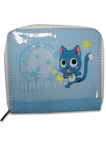 Fairy Tail - Happy Blue Wallet, an officially licensed product in our Fairy Tail Wallet & Coin Purse department.