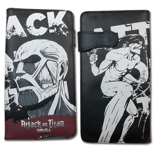 Attack On Titan - Attack On Giant Wallet, an officially licensed product in our Attack On Titan Wallet & Coin Purse department.