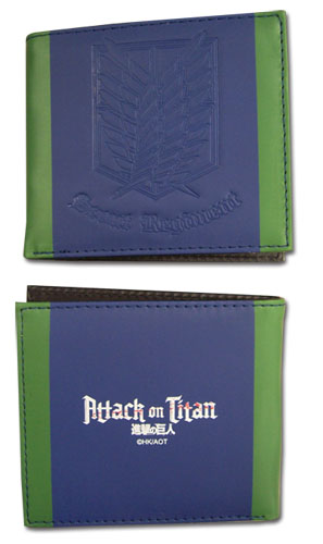 Attack On Titan - Scout Regiment Boy Wallet, an officially licensed product in our Attack On Titan Wallet & Coin Purse department.