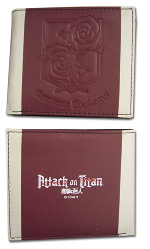 Attack On Titan - Garrison Regiment Boy Wallet, an officially licensed product in our Attack On Titan Wallet & Coin Purse department.