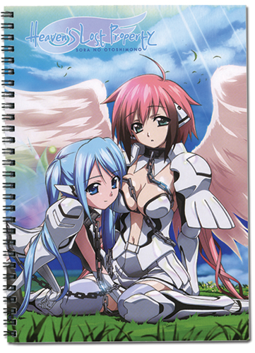 Heaven's Lost Property Ikaros & Nymph Spiral Notebook, an officially licensed product in our Heaven'S Lost Property Stationery department.