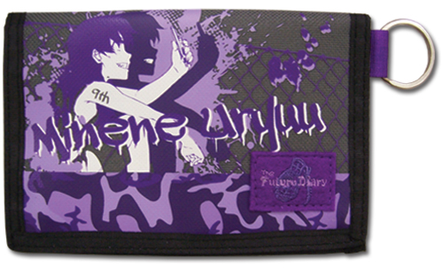 Future Diary - Minene Purple Wallet, an officially licensed product in our Future Diary Wallet & Coin Purse department.