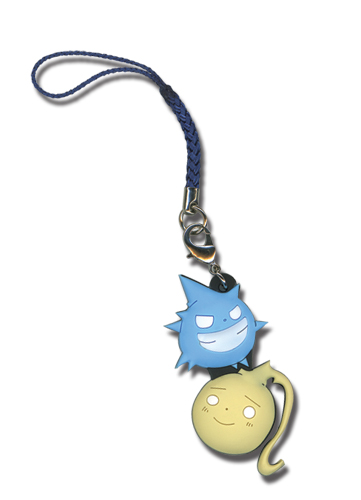 Soul Eater Black Star & Tsubaki Kishin Cell Phone Charm, an officially licensed product in our Soul Eater Costumes & Accessories department.