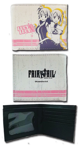 Fairy Tail - Lucy & Lucy Boy Wallet, an officially licensed product in our Fairy Tail Wallet & Coin Purse department.