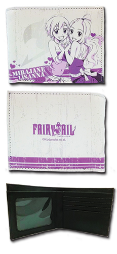 Fairy Tail - Mirajane & Lisanna Boy Wallet, an officially licensed product in our Fairy Tail Wallet & Coin Purse department.