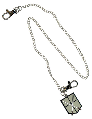 Attack On Titan Trainees Squad Emblem Wallet Chain, an officially licensed product in our Attack On Titan Wallet & Coin Purse department.