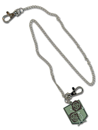 Attack On Titan Garrison Regiment Emblem Wallet Chain, an officially licensed product in our Attack On Titan Wallet & Coin Purse department.