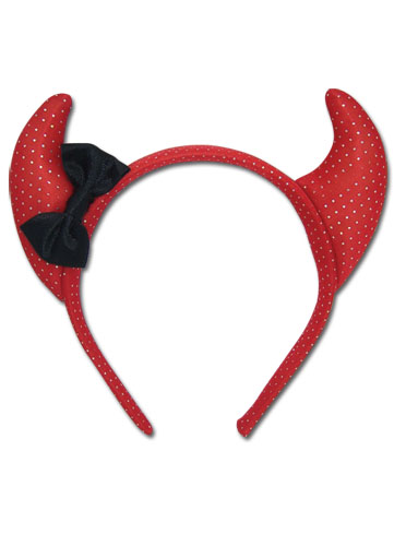 Devil Horn Headband-Devil Kitty Headband, an officially licensed product in our Devil Horn Headband department.
