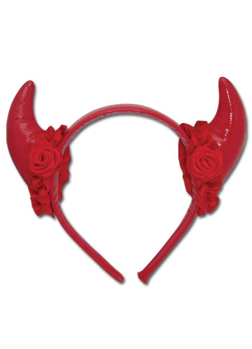Devil Horn Headband- Devil Rose Headband, an officially licensed product in our Devil Horn Headband department.