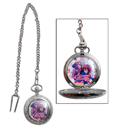 No Game No Life - Sora & Shiro Pocket Watch, an officially licensed product in our No Game No Life Watches department.