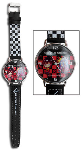 No Game No Life - Sd Shiro & Sora Pu Watch, an officially licensed product in our No Game No Life Random Anime Items department.