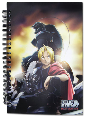 Fma Brotherhood Notebook, an officially licensed product in our Fullmetal Alchemist Stationery department.
