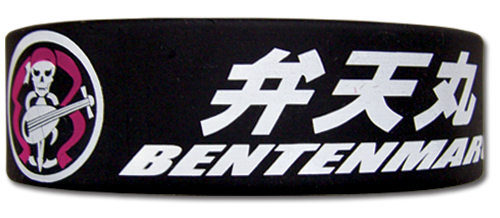 Bodacious Space Pirates Bentenmaru Flag Pvc Wristband, an officially licensed Bodacious Space Pirates product at B.A. Toys.